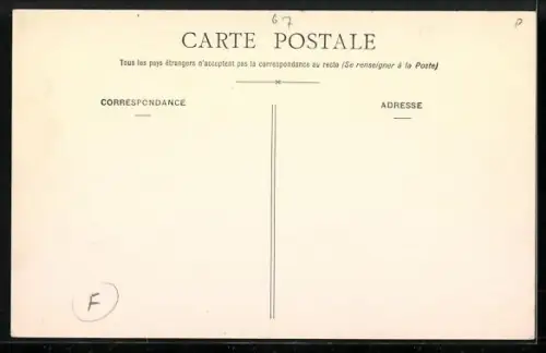 AK Marmoutier, Ecole Libre St-Grégoire, Un Départ