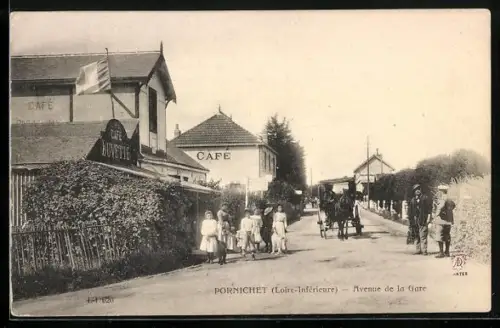 AK Pornichet, Avenue, Café Buvette