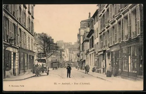 AK Paris, Rue d`Auteuil