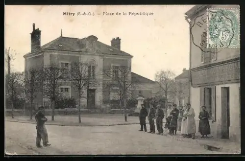 AK Mitry, Place de la Rèpublique