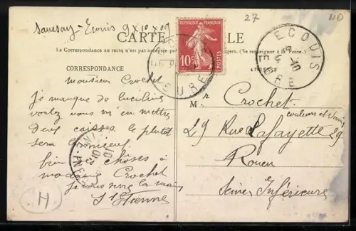 AK Charleval, La Grande-Rue, prés l'Eglise