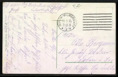 AK Berlin, Pariserplatz mit Brandenburgertor