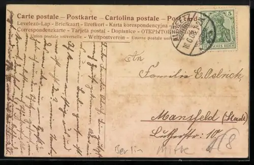 AK Berlin, Partie am Brandenburger Tor