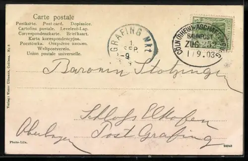 AK Coblenz, Provinzial-Denkmal Kaiser Wilhelm I.