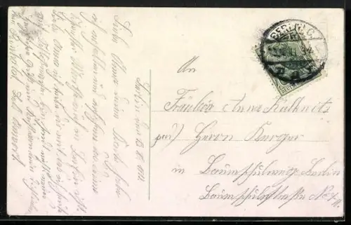 AK Berlin, Brandenburger Tor mit Soldaten