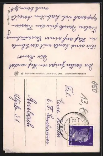 AK Hof i. B., Baugenossenschaft, Strassenpartie