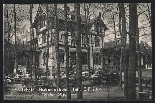 AK Hornhausen, Waldhotel Hubertsushöhe, Inh. E. Fricke