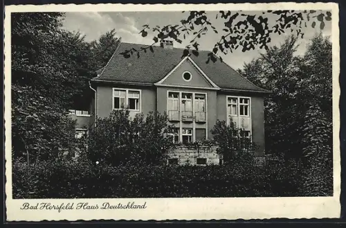 AK Bad Hersfeld, Hotel Haus Deutschland