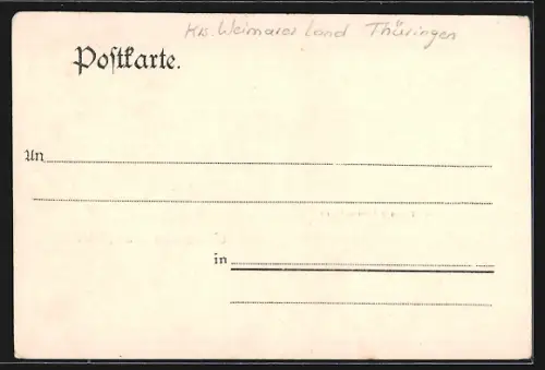 AK Buchfart, Gasthof zum goldenen Stern, Ortsansicht