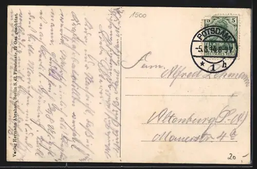 AK Potsdam, Kaserne 1. Garde-Rgt. z. F.