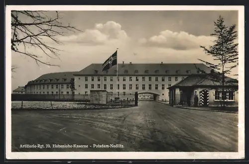 AK Potsdam-Nedlitz, Hohenlohe-Kaserne Artillerie Rgt. 23, 