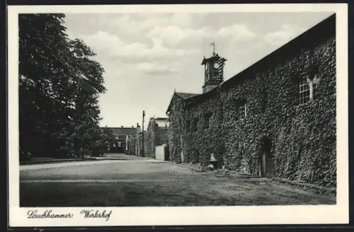 AK Lauchhammer, Partie am Werkshof