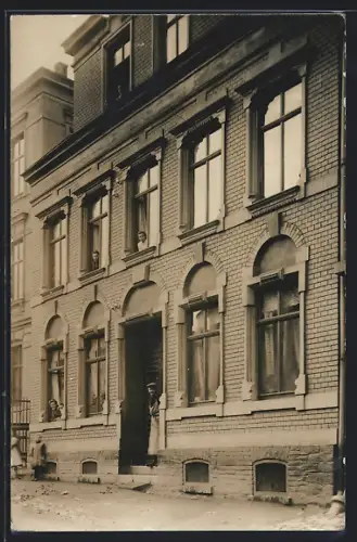 Foto-AK Regnitzlosau, Wohnhaus Fritz Korndörfer