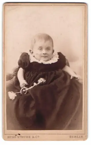 Fotografie Hugo Strube & Co., Berlin, Prinzessinnenstrasse 16, Porträt eines Kleinkindes