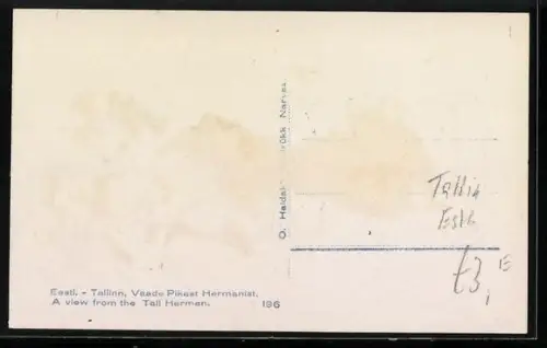 AK Tallinn, Vaade Pikast Hermanist