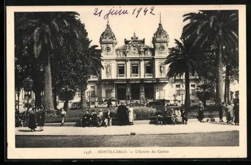 AK Monte Carlo, L`Entrée du Casino
