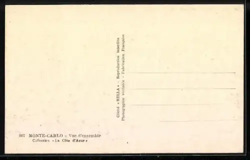 AK Monte Carlo, Vue d`ensemble