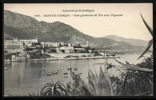 AK Monte Carlo, Vue generale et Tir aux Pigeons