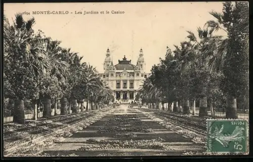 AK Monte Carlo, Les Jardins et le Casino