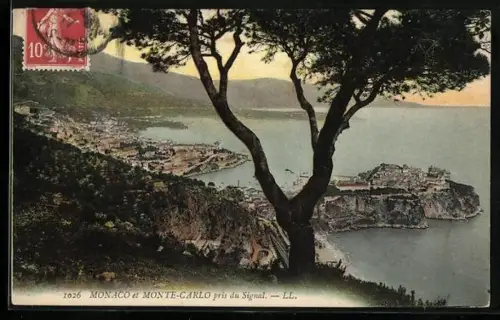 AK Monaco, Monaco et Monte-Carlo pris du Signal