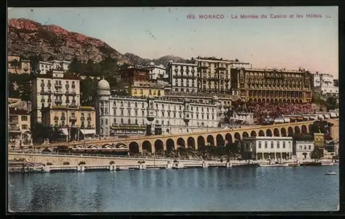 AK Monaco, La Montée du Casino et les Hotels