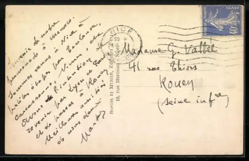 AK Monaco, Le Palais du Prince et Monument Commemoratif