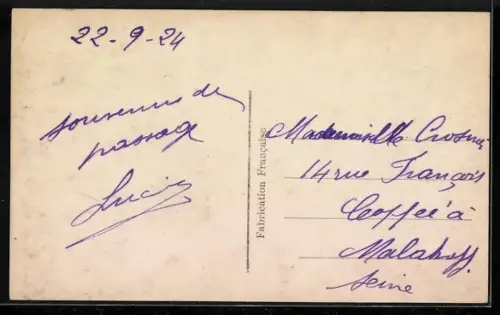 AK Monaco, Palais du Prince et La Montée Major