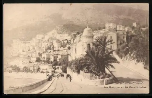 AK Monte Carlo, La Rampe et la Condamine
