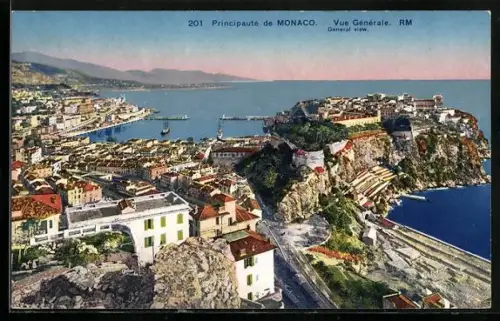 AK Principauté de Monaco, General View