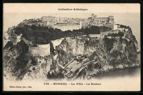 AK Monaco, La Ville, Le Rocher