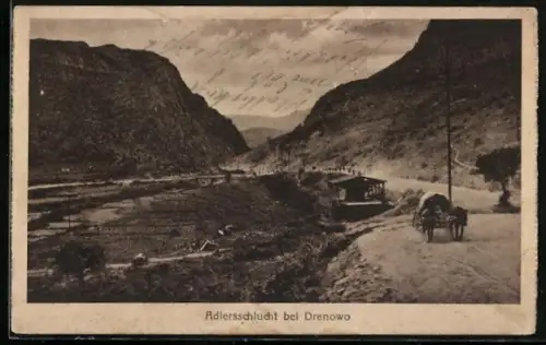 AK Drenowo, Adlersschlucht bie Drenowo