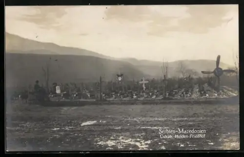 AK Üsküb, Helden-Friedhof
