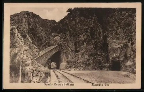 AK Demi-Kapu, Eisernes Tor 1918