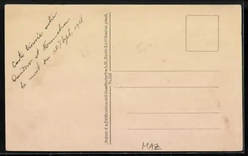 AK Demi-Kapu, Eisernes Tor 1918