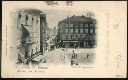 AK Fiume, Via del governo