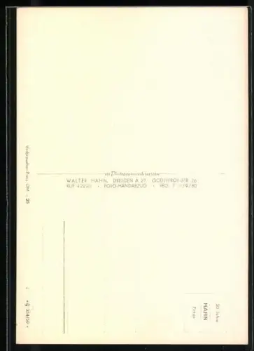 Foto-AK Walter Hahn, Dresden, Nr. 12756: Dresden-Loschwitz, HO-Gaststätte Luisenhof und Bergbahn