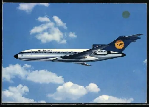 AK Lufthansa Boeing 727 Europa Jet, im Flug