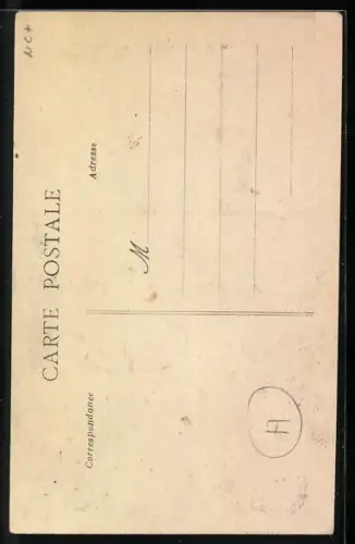 AK Honfleur, La rue de l`Homme-en-Bois