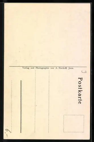 AK Portrait Professor Ernst Haeckel, 1911