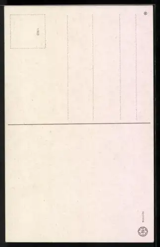 AK Telefon, Mädchen mit Hörer in der Hand