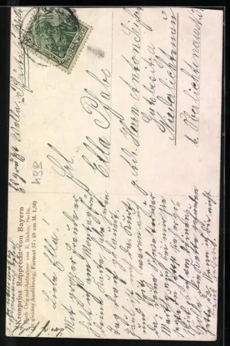 AK Kronprinz Rupprecht von Bayern in Uniform mit Orden