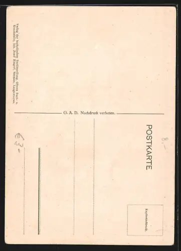 AK Bremen, Strasseneck Lange Wieren mit St. Johanniskirche