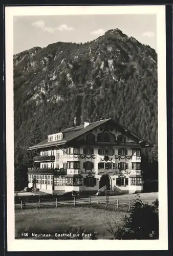 AK Neuhaus / Schliersee, Gasthof zur Post