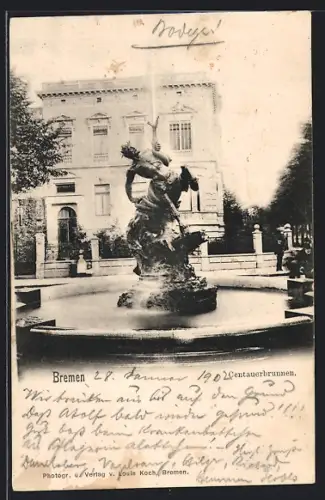 AK Bremen, Centauerbrunnen