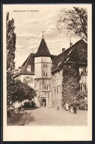 AK Staufen / Breisgau, Partie am Bezirksamt