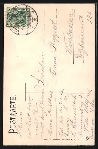 AK Bad Langenschwalbach, Ortsansicht vom Beutelstein, Pavillon