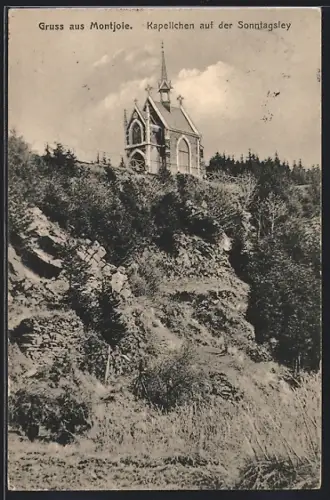 AK Monschau, Kapellchen auf der Sonntagsley