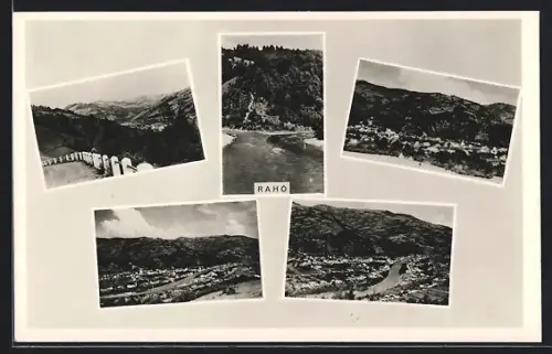 AK Rahó, Teilansicht, Uferpartie, Panorama