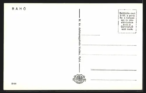 AK Rahó, Teilansicht, Uferpartie, Panorama