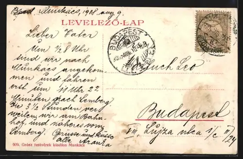 AK Munkács, Grósz testvérek kiadása
